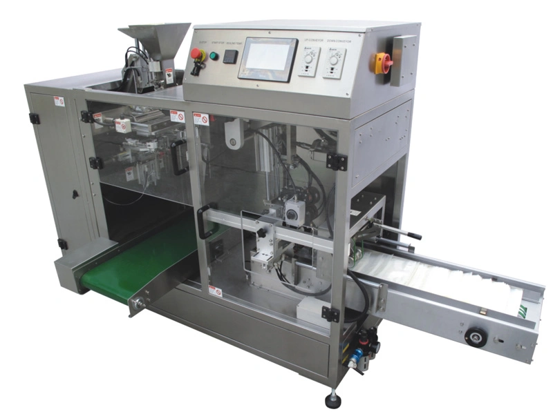 Horizontal Antomatic Water/Powder Filling Packing/Packaging/Package Machine for Doypack Stand up Pouch (AP-1BT)
