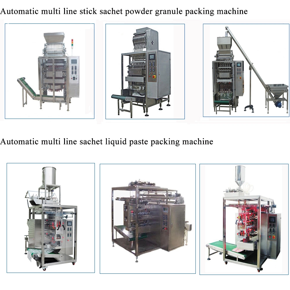 Automatic Multi Lanes Coffee Stick Bag Pack Packing Machine